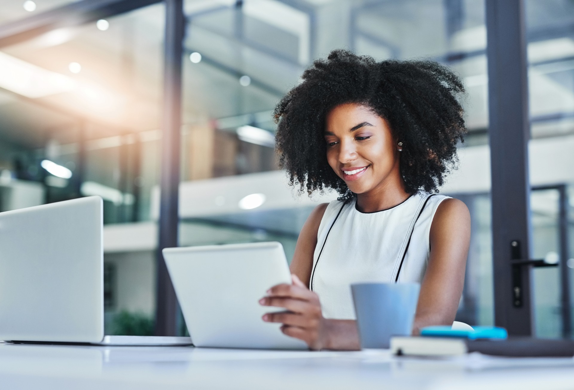 Elle utilise des apps pour son entreprise